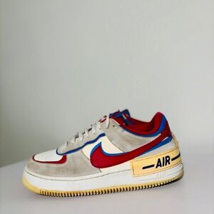 Nike Air Force 1 Shadow Sail Royal Red Men's Size 10